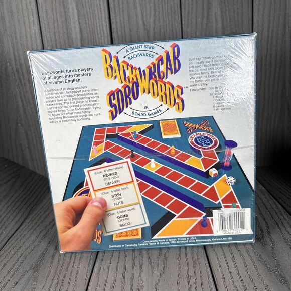 Random House A Giant Step Backwards In Board Games Ages 10+ Brand New Sealed - Picture 3 of 6